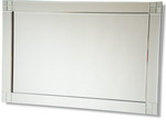 Frameless all glass mirror in a stunning contemporary style  