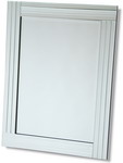 Frameless all glass mirror in a stunning contemporary style