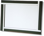 Designer Black Edged Mirror 60x80cm>