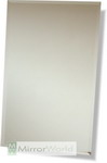 Simple bevel edge rectangular mirror