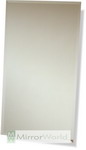 Simple bevel edge rectangular mirror