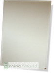 Simple bevel edge rectangular mirror