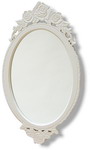 Rose Oval Mirror   