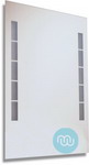 Contemporary and in vogue, back illuminated bathroom mirror 600 x 800 mm