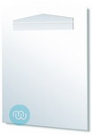 Contemporary and in vogue, back illuminated bathroom mirror 600 x 800 mm