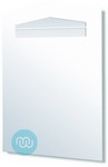 Contemporary and in vogue, back illuminated bathroom mirror 500 x 700 mm