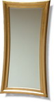 Designer Gold Leaf Frame 105x54cm Bevelled Mirror