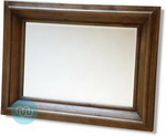 Rectangular Farmhouse Pine Frame Mirror 1194 x 889 mm