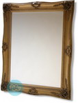 Classic Rectangular Gold Swept Frame Mirror 1219 x 1473 mm