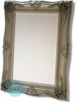 Very large Ornate & Classic Rectangular Silver Swept Frame