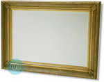 Gold Antique Rectangle Mirror 32 x 44 Inches