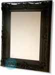Classic Rectangular Black Ornate frame Mirror 1016 x 1270 mm