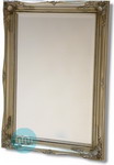 Classic Rectangular Silver swept Frame 