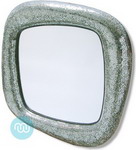 Silver Contemporary Other Mirror 35 x 35 Inches