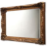 Gold Rococco Style Mirror  47 x 30