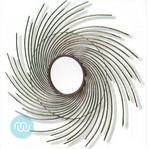 Curved Sunburst Wall Art Mirror