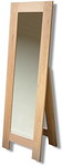 This Solid Light Oak Cheval is part of our New Oak Range and features the best of contemporary design with the features and qualities found in all classic furniture.  Gently lacquered finish highlights this mirrors attractive colour and grain of the wood.