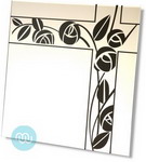 Julian Wall Mirror with Rennie Macintosh 60 x 60cm