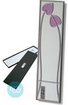 Pink Recangle Designer 17 x 5 Inches. Comes complete with a beautiful presentation case