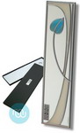 Blue Recangle Designer 17 x 5 Inches. Comes complete with a beautiful presentation case