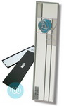 Blue Recangle Designer 17 x 5 Inches. Comes complete with a beautiful presentation case