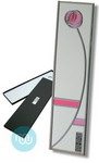 Pink Recangle Designer 17 x 5 Inches. Comes complete with a beautiful presentation case