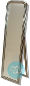 Silver Cheval Mirror 66x20 Inches
