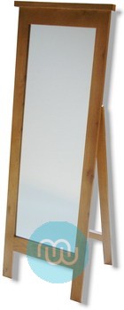 Solid wood freestanding cheval Mirror