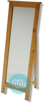 Solid wood freestanding cheval Mirror