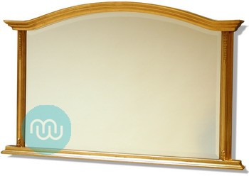 Gold Overmantle Mirror 47x30 Inches