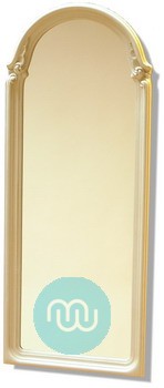 Ivory Decorative Mirror 43x18 Inches
