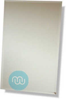 Simple bevel edge rectangular mirror