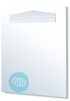 Contemporary and in vogue, back illuminated bathroom mirror 600 x 800 mm