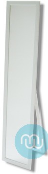 White Recangle Cheval 59 x 13 Inches