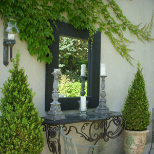 Mirror, mirror … in the garden? Mirror, mirror … in the garden?