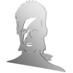 David Bowie Mirror Design