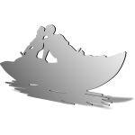 Kissing on Boat Mirror Design