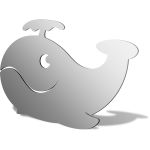 Whale Mirror Design