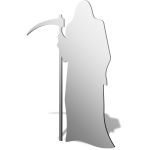 Grim Reaper Mirror Design