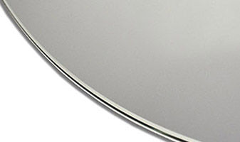 Round Polished Edge Mirrors in Standard Sizes Polished Edge Mirrors in Standard Sizes