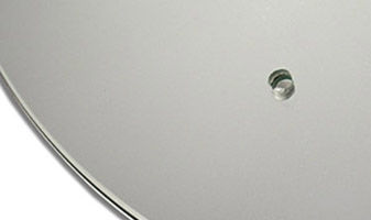 Round Polished Edge Mirrors with Holes in Standard Sizes Polished Edge Mirrors with Holes in Standard Sizes