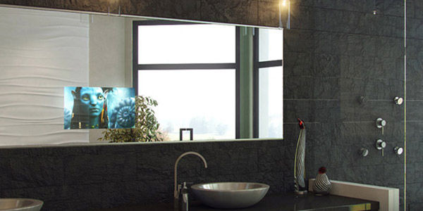 Bathroom Mirror With TV Built In Bathroom Mirror With TV Built In