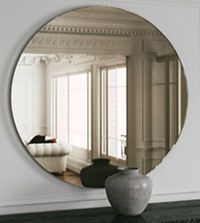 Colour tinted mirrors