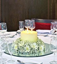 Table centre mirrors