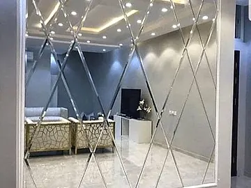 mirror tile feature panel
